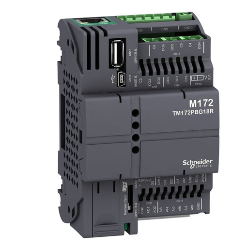 Schneider Electric - SPS-Grundgerät SPS-Steuerung Modicon M172 TM172PBG18R Optimized 24VAC/DC