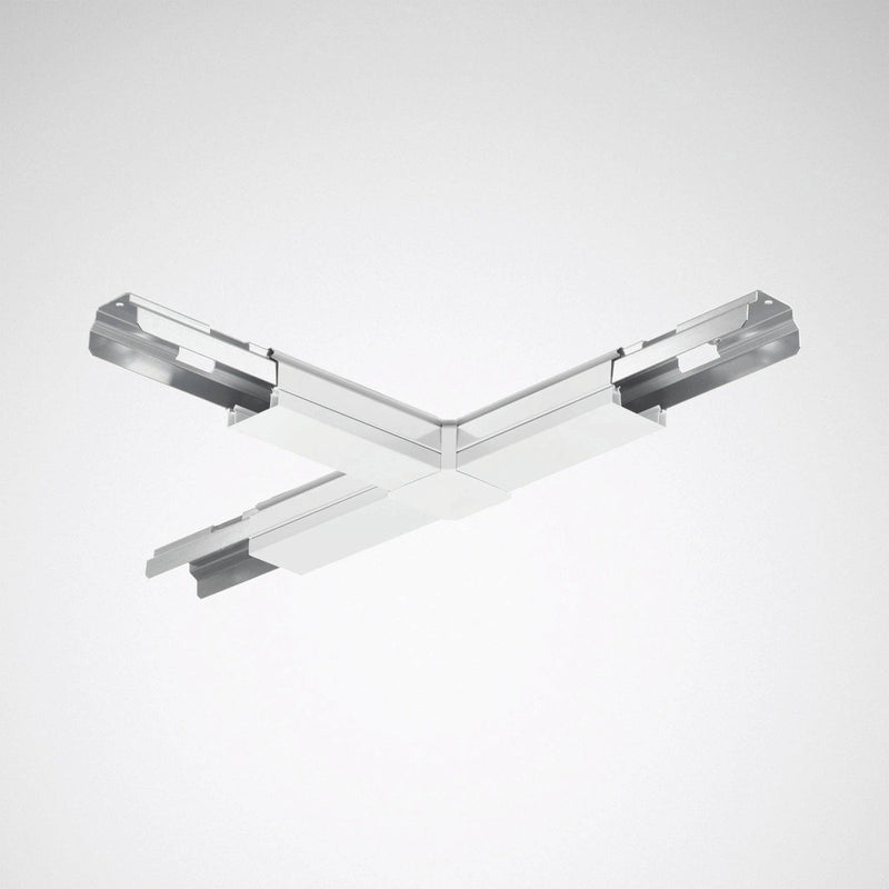 Trilux - Tragschiene für Lichtbandsystem T-Lichtbandverbinder 07650 T-Connector 01 weiß − 1 Stück