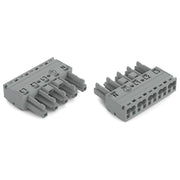 WAGO - Steckverbinder für steckbare Gebäudeinstallation Buchse 5-polig 770-245/060-000 Kod. B,grau − 50 Stück
