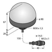Turck - Optisches/Akustisches Signalgerät LED-Anzeige K90LBPQP − 1 Stück