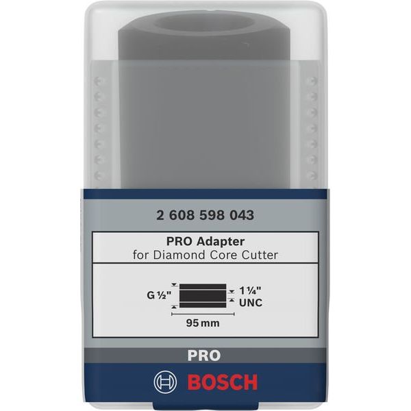 Bosch - Aufnahmeschaft für Bohrkronen Adapter für 2608598043 Diamantbohrkronen