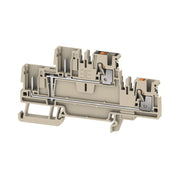Weidmüller - Durchgangs-Reihenklemme Klemme APGTB2.52TVL4C/2DL PUSH IN, 2.5 mm² − 50 Stück