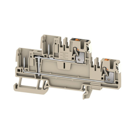 Weidmüller - Durchgangs-Reihenklemme Klemme APGTB2.52TVL4C/2DL PUSH IN, 2.5 mm² − 50 Stück