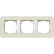 Gira - Abdeckrahmen 3fach 0213417 Sand/Reinweiß