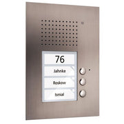 TCS Tür Control - Türstation für Türkommunikation Audio Außenstation PUK 3 PUK03/1-ES Tasten 1spaltig UP e