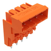 WAGO - Leiterplattensteckverbinder THT-Aufstock-Stiftleiste 232-364 1,0x1,0,abgew.,or − 100 Stück