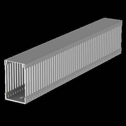 Unex - Verdrahtungskanal gr 100.60.77 RAL7030 100x60 − 2 Meter