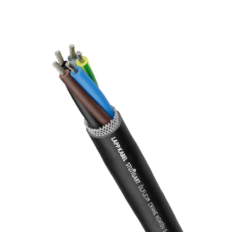 Lapp Kabel&Leitung - Energiekabel >= 1 kV, für ortsveränderlichen Einsatz ÖLFLEX CRANE NSHTÖU 5G2,5 00430143/50 − 50 Meter