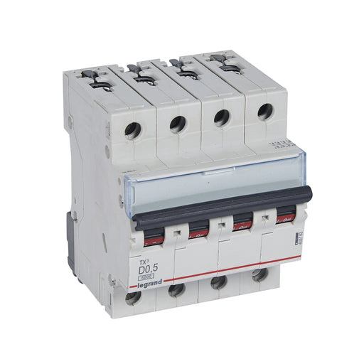 Legrand - Leitungsschutzschalter Legrand 403763 D0,5A 4-polig 6kA