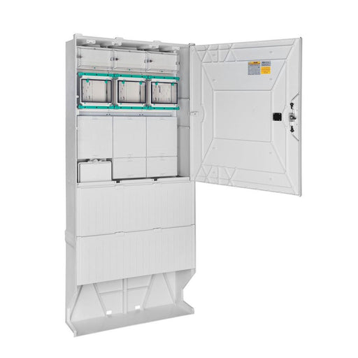 GSAB Elektrotechnik - Zähler-Komplettschrank Zähleranschlusssäule 07.88.1P41ez 4xEHZ-ZP/2xRestplatz