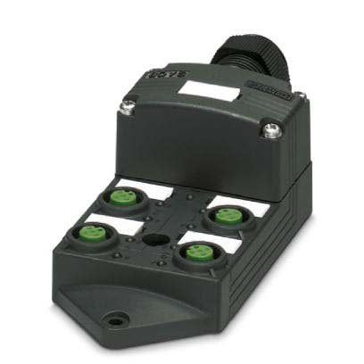 Phoenix Contact - Passiver Sensor-/Aktor-Verteiler (ohne Leitung) Sensor-/Aktor-Box SACB-4/ 8-L-PT SCO P