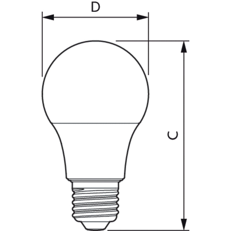Philips Lighting - LED - Lampe/Multi - LED LED - Lampe A60 CoreProLED #16897800 E27, 827