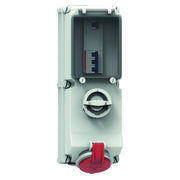 Bals Elektrotech - CEE-Steckdose abschaltbar, abgesichert (IEC 60309) Wandsteckdose abschaltbar 17305 abgesichert 63A 4p