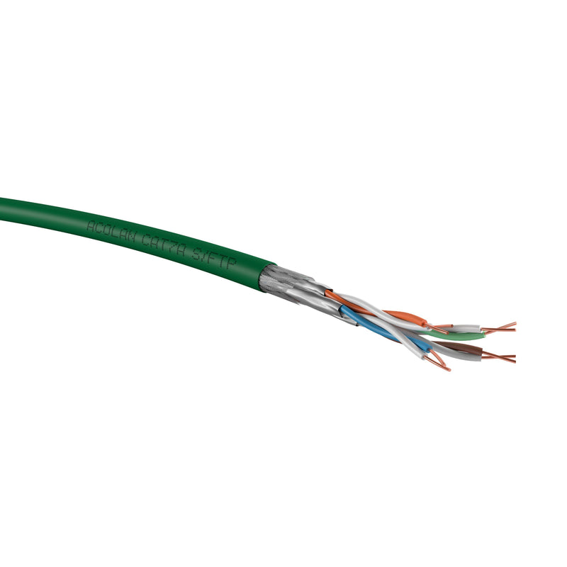 Acome - Daten- und Kommunikationskabel ACOLAN 1500 SF-S 7A grün R8485A-B2ca-T500 FIREPROTECT+4P S/FTP − 6000 Meter