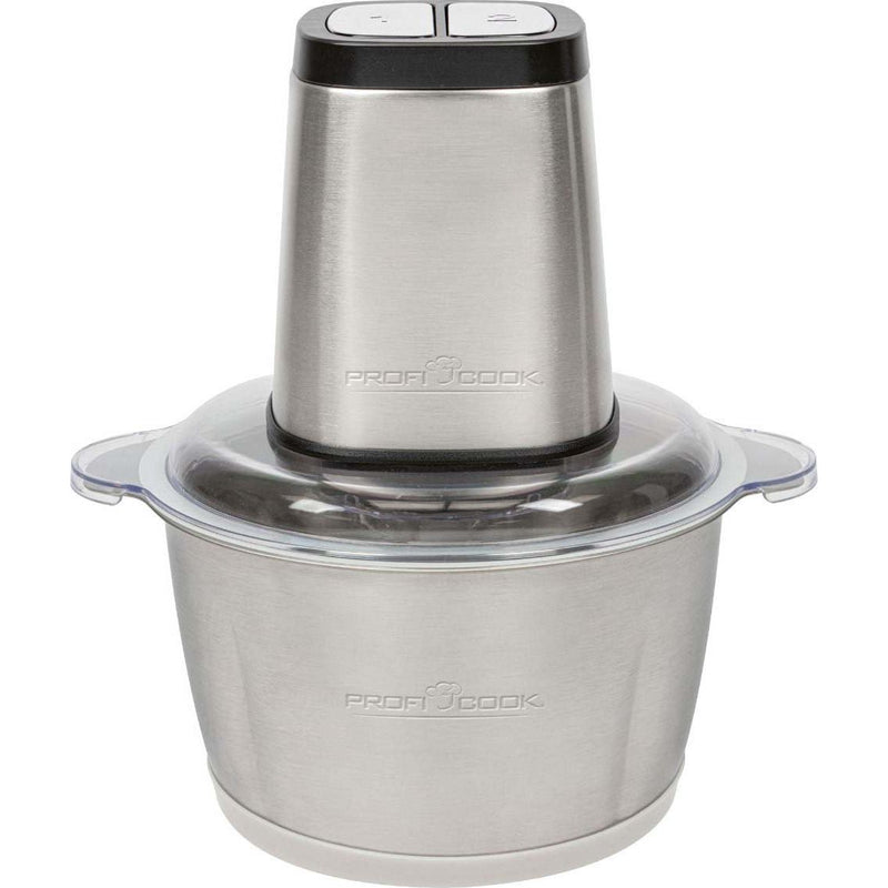 PROFICOOK - Zerkleinerer Multizerkleinerer PC-MZ 1227 inox Edelstahl-schwarz − 4 Stück