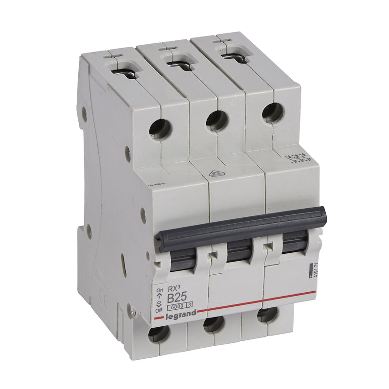 Legrand - Leitungsschutzschalter Legrand 419171 25A, 3-polig, 6kA