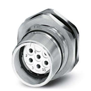 Phoenix Contact - Rundsteckverbinder, feldkonfektionierbar (Industriesteckverbinder) Gerätesteckverbinder CA-07S1N12HZ00 Hinterwand