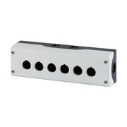 Eaton - Gehäuse für Befehls- und Meldegeräte Aufbaugehäuse M22-I6 f.6 Taster 22mm