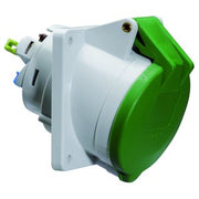 Bals Elektrotech - CEE-Anbausteckdose (IEC 60309) Anbausteckdose geneigt 16A 12866 5p >50V 10h IP44