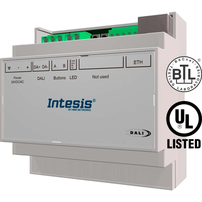 HMS Industrial - Bussystem-Systemschnittstelle/Medien-Gateway Intesis DALI-2 INBACDAL1280200