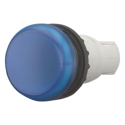 Eaton - Frontelement für Leuchtmelder Leuchtmelder,compact M22-LC-B flach,blau − 10 Stück