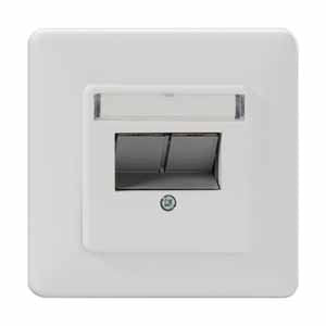 Rutenbeck - Kommunikationsanschlussdose Kupfer Cat.6-Anschlussdose UM-Cat.6A#139112032 − 10 Stück by Rutenbeck
