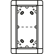 Ritto - Montageelement für Türstation Portier UP-Rahmen si 1881220 2-fach, 141x238mm