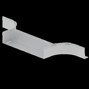 Unex - T-Stück für Kabelrinne T-Abzweiger 66548 lichtgrau, 100x500mm