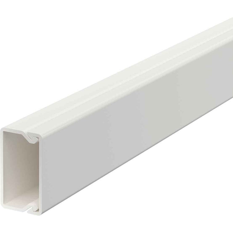 OBO Bettermann - Leitungsführungskanal Wand+Deckenkanal WDK15030RW 15x30mm,PVC − 2 Meter