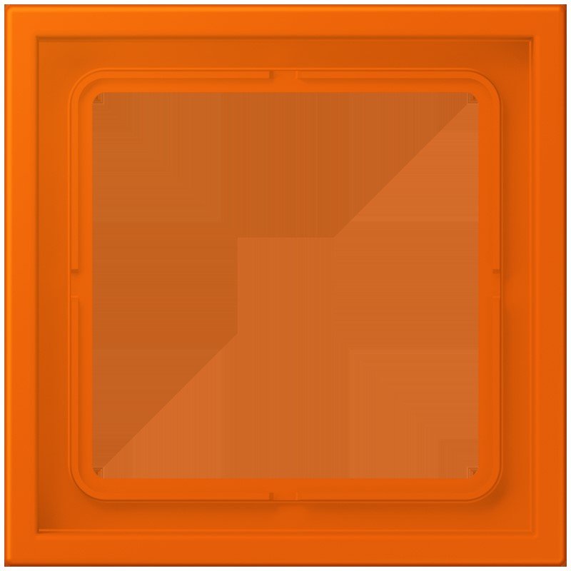 Jung - Abdeckrahmen Rahmen 1-fach LC Z981 BF 224 orange
