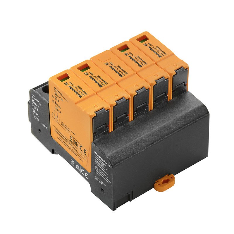 Weidmüller - Überspannungsableiter für Energietechnik/Stromversorgung Überspannungsableiter VPU PV I+II 5 1000