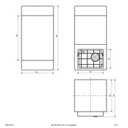 EVN Lichttechnik - Decken-/Wandleuchte Wandleuchte WWL441015 IP44
