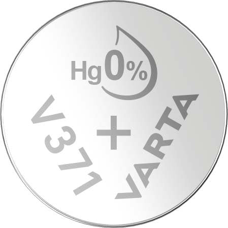 Varta Cons.Varta - Batterie Electronics V 371 Bli.1 1,55V/30mAh/Silber − 10 Stück
