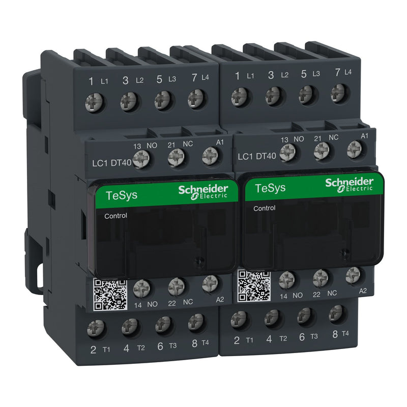 Schneider Electric - Schützkombination Wendeschützkombination LC2DT40F7 40A/AC1