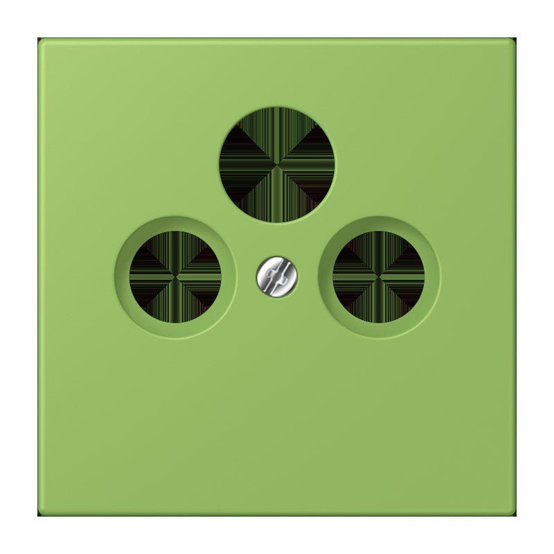 Jung - Einsatz/Abdeckung für Kommunikationstechnik Abdeckung für Sat/BK-Dose LC 990 SAT 220 vert 31 (32051)