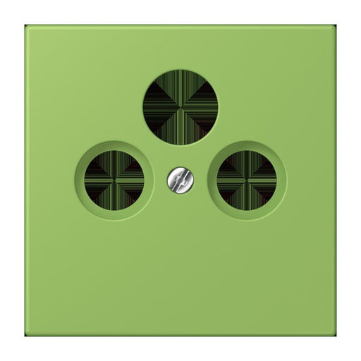 Jung - Einsatz/Abdeckung für Kommunikationstechnik Abdeckung für Sat/BK-Dose LC 990 SAT 220 vert 31 (32051)