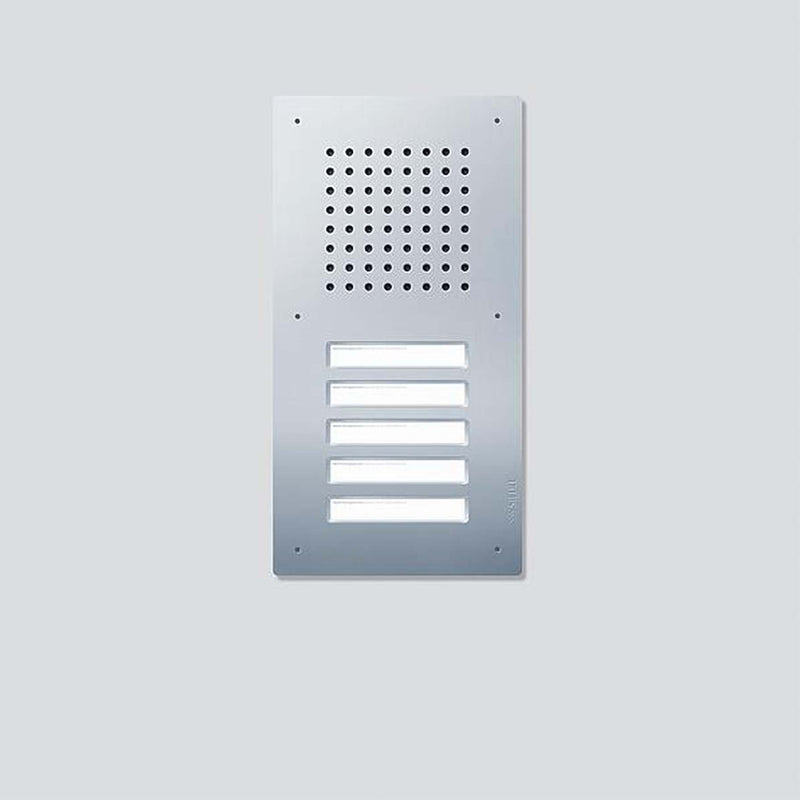 Siedle&Söhne - Türstation für Türkommunikation Audio-Türstation Classic F CL A 05 B-0 5RT, eds gebürstet