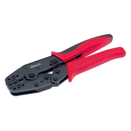 Cimco Werkzeuge - Presswerkzeug Kabelschuhe/Verbinder, Aderendhülsen, Schirmanschluss Presszange 106144 isol.KS