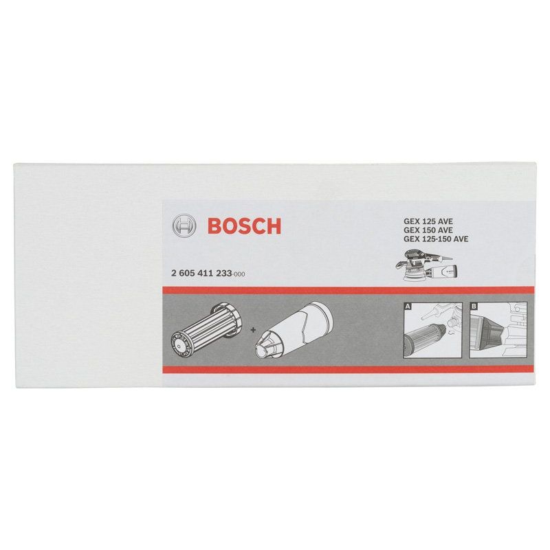 Bosch - Systemzubehör für Schleifen/Polieren (Akku/elektrisch/Druckluft) Staubbox und Filter für 2605411233 GEX 125-150 AVE