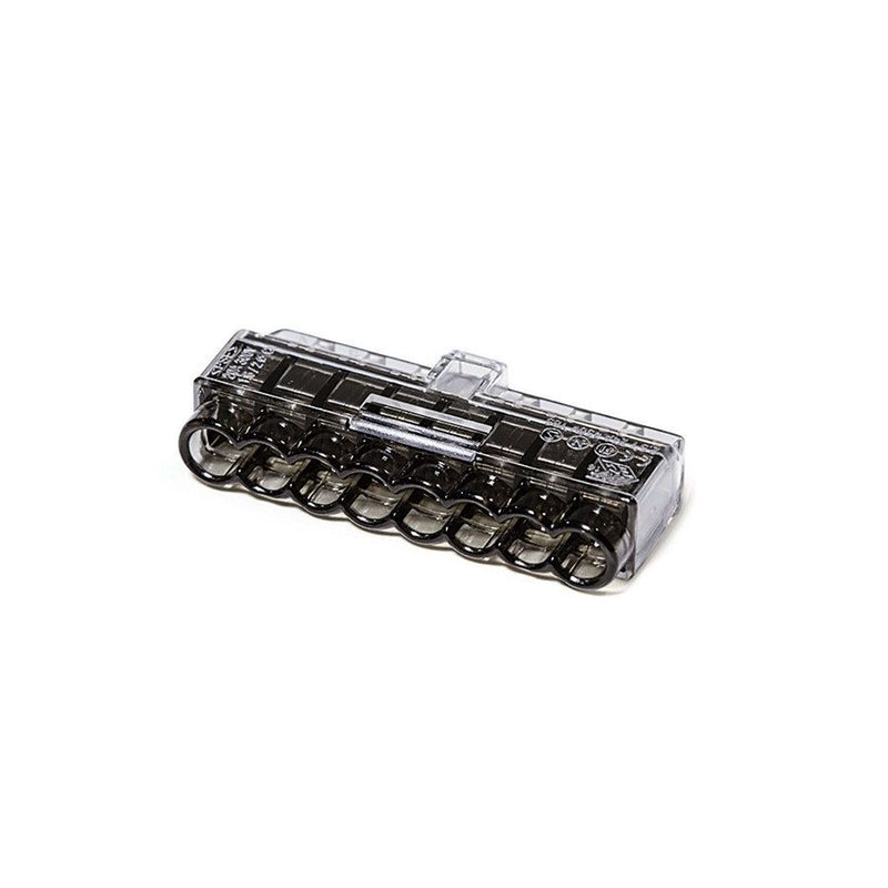 HellermannTyton - Steckklemme Verbindungsdosenklemme HCPM-8 PC BK 50 8x0,5-2,5 schwarz − 50 Stück