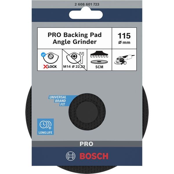 Bosch - Stützteller für Schleifwerkzeug PRO Stützteller, 2608601723 115 mm, SCM