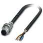 Phoenix Contact - Rundsteckverbinder, feldkonfektionierbar (Industriesteckverbinder) Einbausteckverbinder SACCBP-MS-4C#1419399