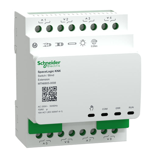 Schneider Electric - Bussystem-Jalousieaktor Erweiterung Schalt./Jalou. MTN6805-0008 SpaceLogic KNX