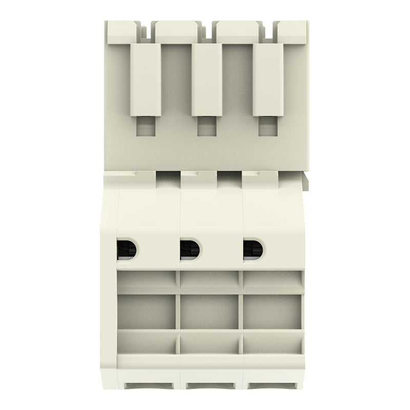WAGO - Ein- und mehrpolige Klemmenleiste 1-Leiter-Stiftleiste 831-3203 CAGECLAMP,10mm²,lgr − 24 Stück
