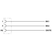 Phoenix Contact - Rundsteckverbinder, feldkonfektionierbar (Industriesteckverbinder) Einbausteckverbinder SACC-E-M12FS#1411654 − 1 Stück