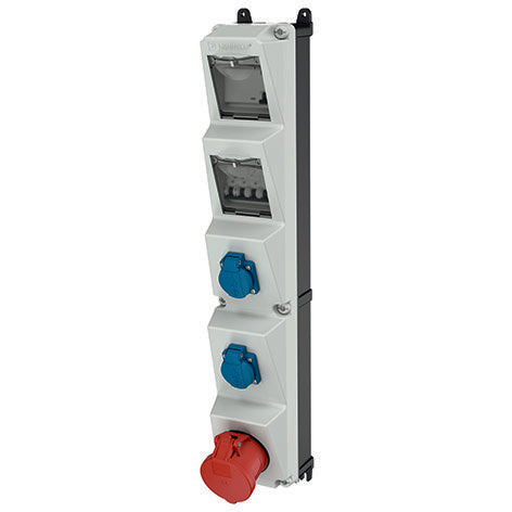Mennekes - CEE-Steckdosen-Kombination (IEC 60309) Steckdosen-Kombination 960012 AMAXX − 1 Stück