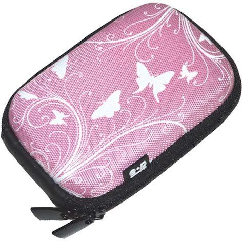 E+P Elektrik - Zubehör/Ersatzteile für Digitalkamera (Photo) Tasche f.Digitalkamera DB 11 Butterfly sw/ws/pink
