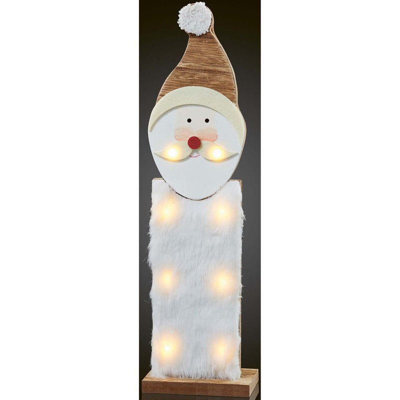 Hellum - Festbeleuchtung LED-Weihnachtsmann 522181 8 LEDs