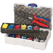 Knipex - Sortimentskasten für Anschluss- und Verbindungstechnik Crimp-Sortiment 97 90 25 für Kabelverbinder