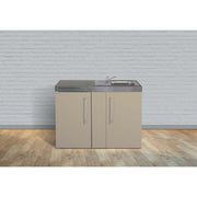 Stengel - Mini-Küche Miniküche Premiumline MPSA120KSGKFliBre Sand